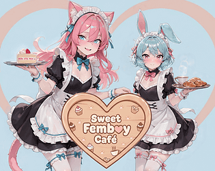 Femboy Visual Novel - Sweet Femboy Cafe
